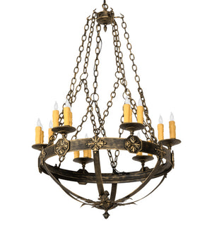 Meyda Tiffany - 217524 - 18 Light Chandelier - Neapolis - Florentine Gold