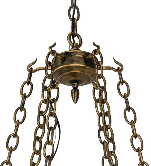 Meyda Tiffany - 217524 - 18 Light Chandelier - Neapolis - Florentine Gold