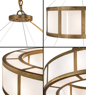 Meyda Tiffany - 217678 - 20 Light Pendant - Alessandro - Brushed Brass