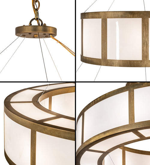 Meyda Tiffany - 217678 - 20 Light Pendant - Alessandro - Brushed Brass