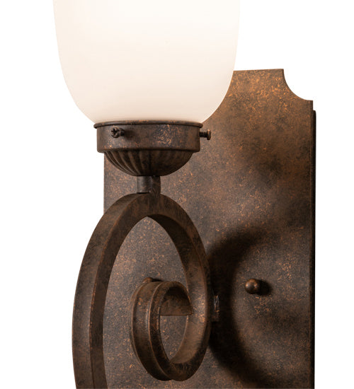 Meyda Tiffany - 218111 - One Light Wall Sconce - Thierry - Antique Rust