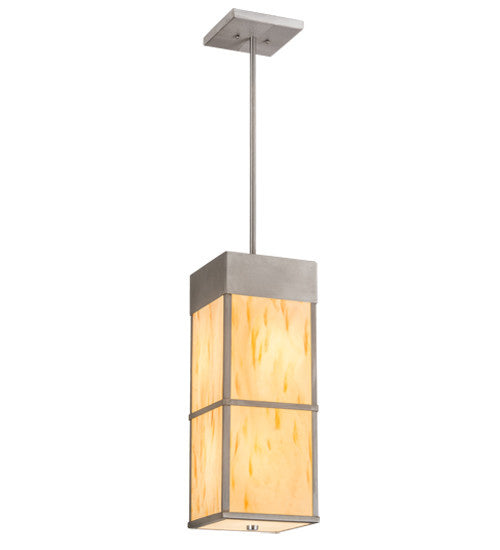 2nd Avenue - 1-0325059230-184 - Four Light Pendant - Kyoto - Brushed Stainless Steel