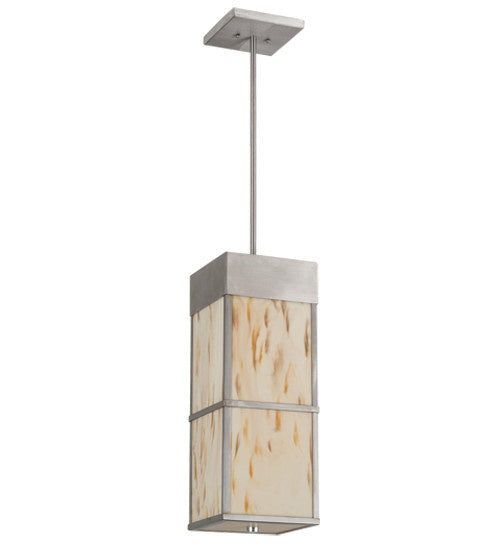 2nd Avenue - 1-0325059230-184 - Four Light Pendant - Kyoto - Brushed Stainless Steel