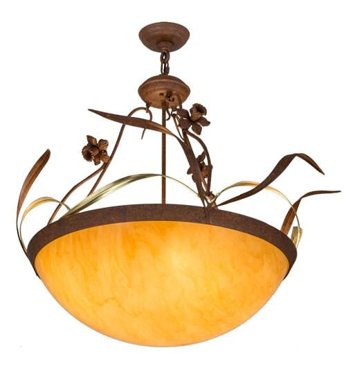 2nd Avenue - 1-0038063126-8-86 - Four Light Pendant - Daffodil - Rust