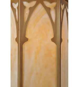 2nd Avenue - 831-9 - Four Light Pendant - Church - Sahara Gold