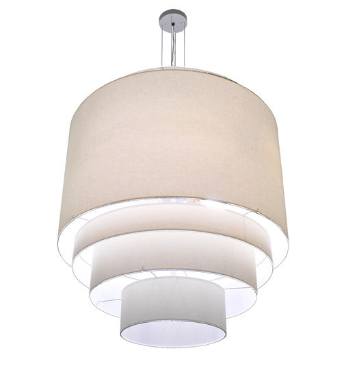 2nd Avenue - 1-0059178198-175CFL - Eight Light Pendant - Cilindro - White