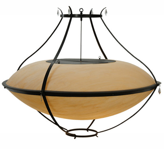 2nd Avenue - 54061-3 - Six Light Pendant - Modesto - Timeless Bronze