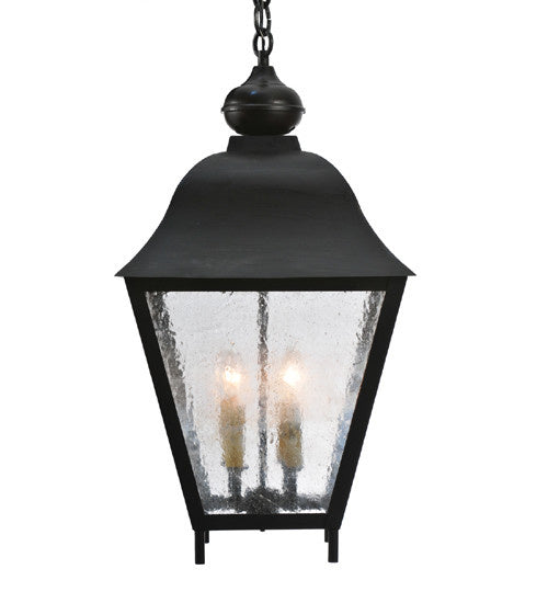 2nd Avenue - 13369-20 - Four Light Pendant - Boston - Wrought Iron