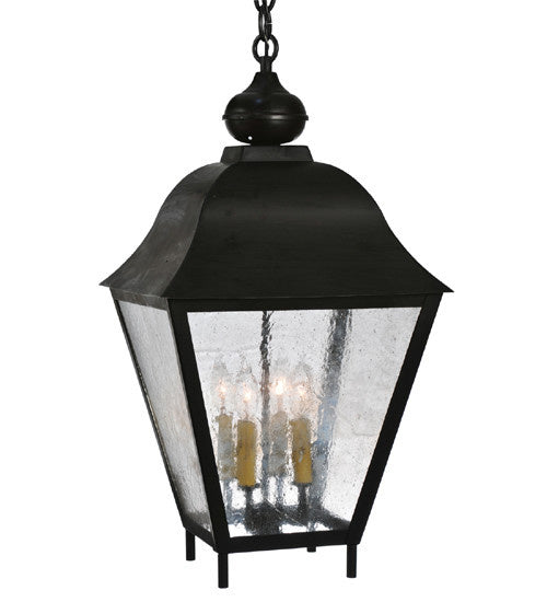 2nd Avenue - 13369-20 - Four Light Pendant - Boston - Wrought Iron