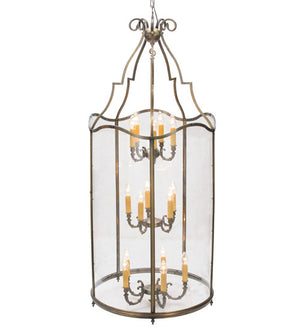 2nd Avenue - 30880-4 - 15 Light Pendant - Sanctuary - Antique Brass