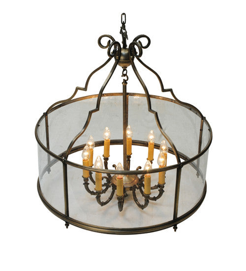 2nd Avenue - 30880-5 - Ten Light Pendant - Sanctuary - Antique Brass