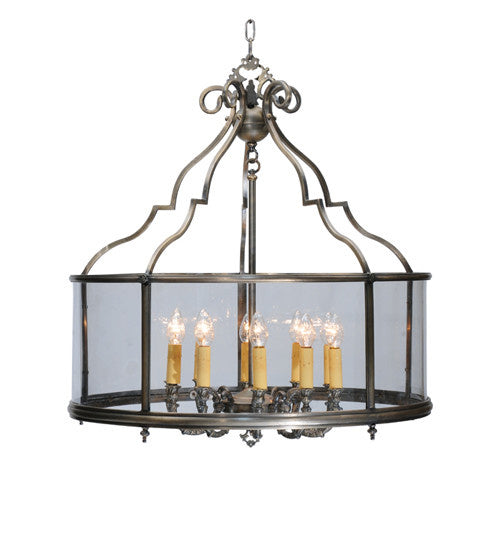 2nd Avenue - 30880-5 - Ten Light Pendant - Sanctuary - Antique Brass