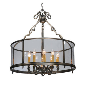 2nd Avenue - 30880-5 - Ten Light Pendant - Sanctuary - Antique Brass