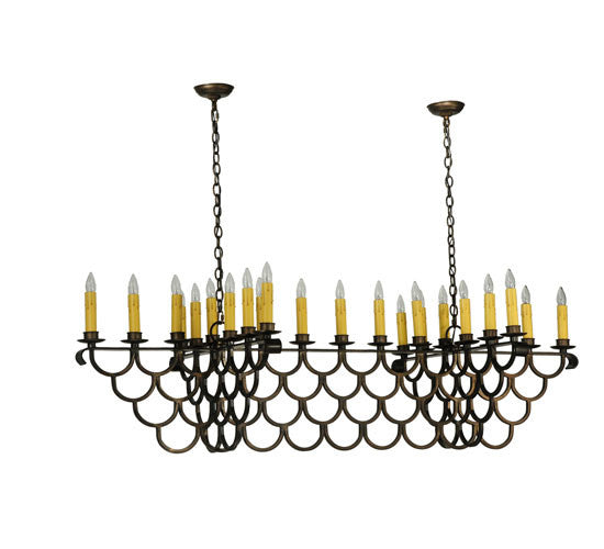 2nd Avenue - 50286-141 - 23 Light Chandelier - Picadilly - Antique Copper/Black Stipple