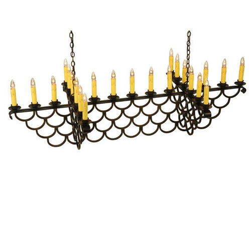 2nd Avenue - 50286-141 - 23 Light Chandelier - Picadilly - Antique Copper/Black Stipple