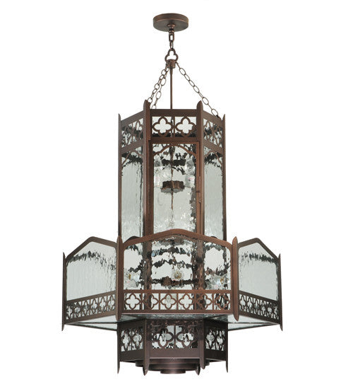 2nd Avenue - 14207-13 - 12 Light Pendant - Church - Mahogany Bronze