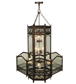 2nd Avenue - 14207-13 - 12 Light Pendant - Church - Mahogany Bronze