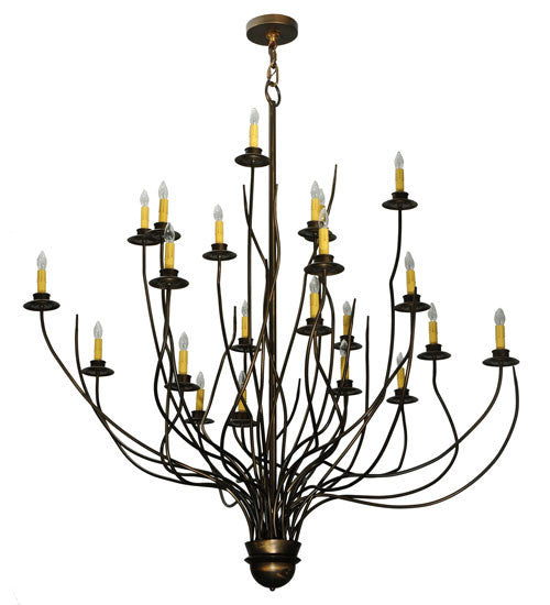 2nd Avenue - 61302-1 - 22 Light Chandelier - Sycamore - Antique Copper