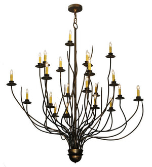 2nd Avenue - 61302-1 - 22 Light Chandelier - Sycamore - Antique Copper