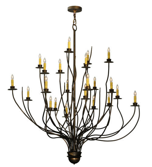 2nd Avenue - 61302-1 - 22 Light Chandelier - Sycamore - Antique Copper