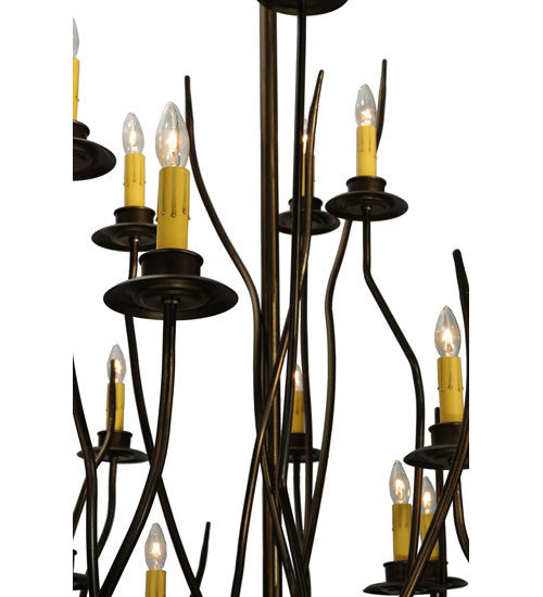 2nd Avenue - 61302-1 - 22 Light Chandelier - Sycamore - Antique Copper