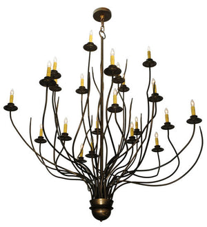 2nd Avenue - 61302-1 - 22 Light Chandelier - Sycamore - Antique Copper