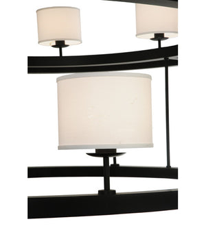 2nd Avenue - 212632-2 - 20 Light Semi Flush Mount - Chestnut Hill - Matte Black