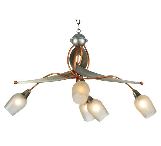 2nd Avenue - 200270-2.MOD - Five Light Chandelier - Ballerina - Copper And Steel Clear Coated