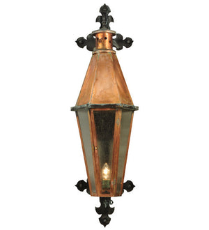 2nd Avenue - 48259-190 - One Light Wall Sconce - Millesime - Raw Copper W/Verdi Brass