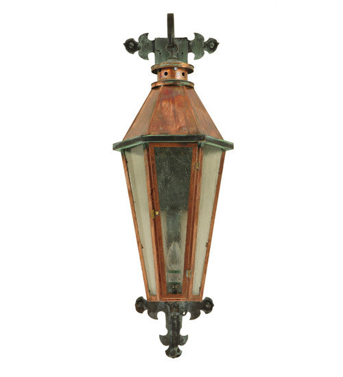 2nd Avenue - 48259-201.PHOTOCELL - One Light Wall Sconce - Millesime - Raw Copper And Verdigris