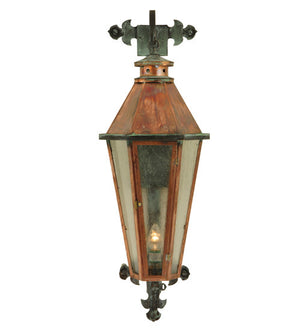 2nd Avenue - 48259-201.PHOTOCELL - One Light Wall Sconce - Millesime - Raw Copper And Verdigris