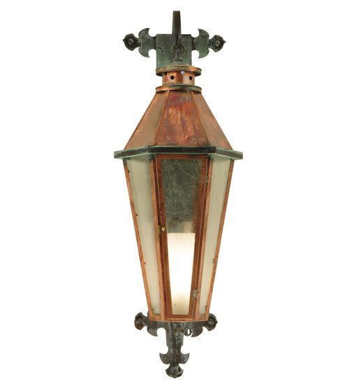 2nd Avenue - 48259-201.PHOTOCELL - One Light Wall Sconce - Millesime - Raw Copper And Verdigris