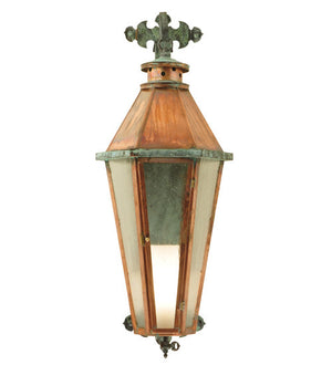 2nd Avenue - 48259-201.36H - One Light Wall Sconce - Millesime - Vintage Copper & Verdi Brass