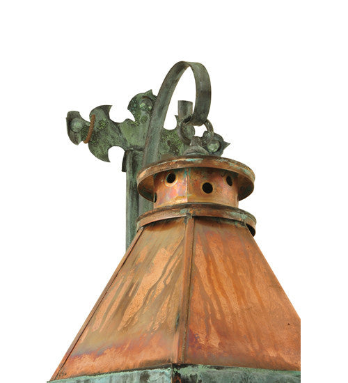 2nd Avenue - 48259-201.36H - One Light Wall Sconce - Millesime - Vintage Copper & Verdi Brass