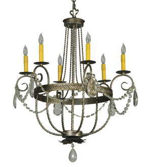 2nd Avenue - 221542-2.X - Six Light Chandelier - Antonia - Corinth