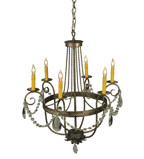 2nd Avenue - 221542-2.X - Six Light Chandelier - Antonia - Corinth