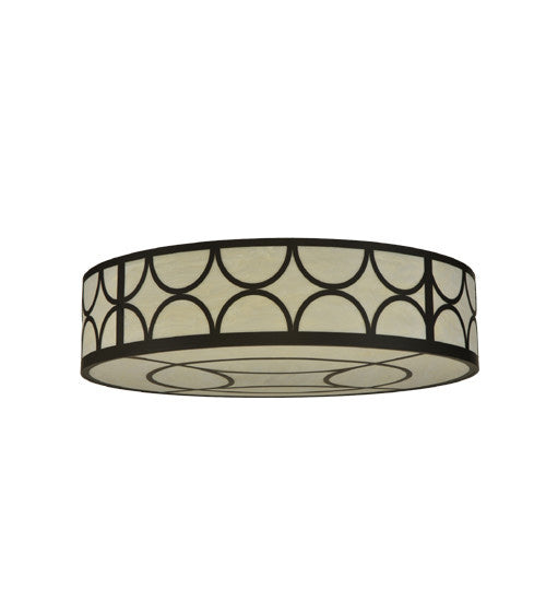 2nd Avenue - 61943-1 - Eight Light Flush Mount - Revival - Oil Rubbed Bronze