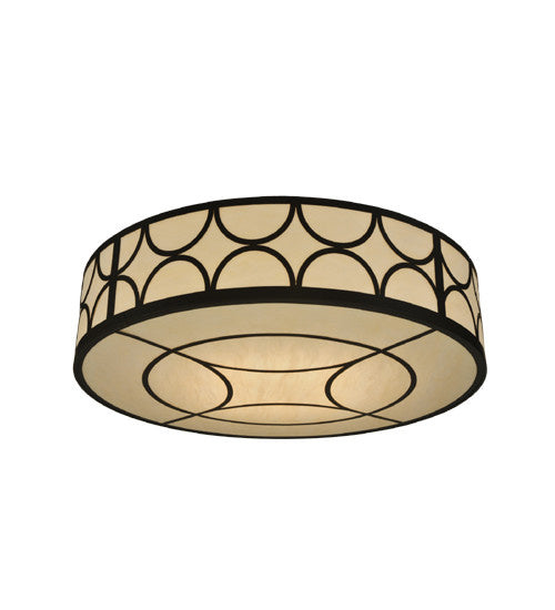 2nd Avenue - 61943-1 - Eight Light Flush Mount - Revival - Oil Rubbed Bronze