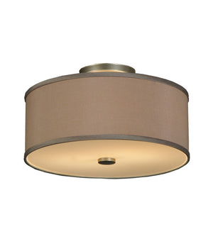 2nd Avenue - 214340-20 - Two Light Flush Mount - Cilindro - Nickel