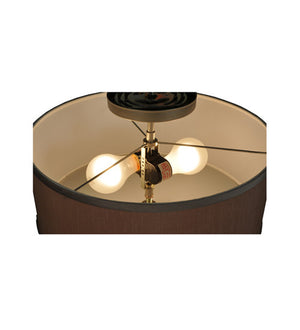 2nd Avenue - 214340-20 - Two Light Flush Mount - Cilindro - Nickel