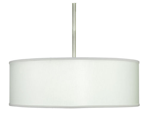 2nd Avenue - 5633-89.30 - Three Light Pendant - Cilindro - Nickel Powder Coat