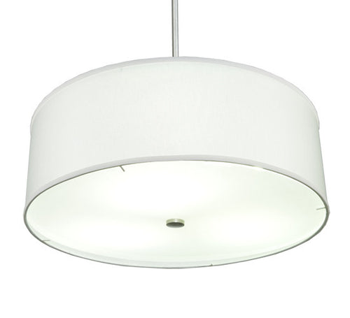 2nd Avenue - 5633-89.30 - Three Light Pendant - Cilindro - Nickel Powder Coat