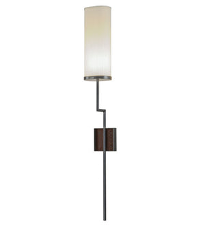 2nd Avenue - 202247-6 - One Light Wall Sconce - Ausband - Black Chrome On Nickel