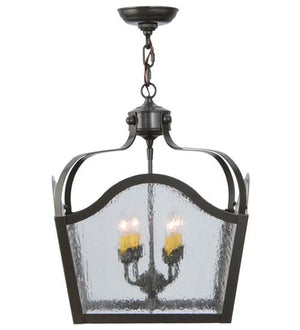 2nd Avenue - 202146-1 - Four Light Pendant - Terena - Timeless Bronze