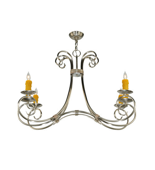 2nd Avenue - 87674.36.BN - Six Light Chandelier - Elon - Brushed Nickel