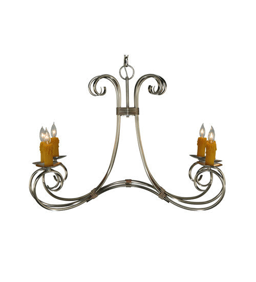 2nd Avenue - 87674.36.BN - Six Light Chandelier - Elon - Brushed Nickel