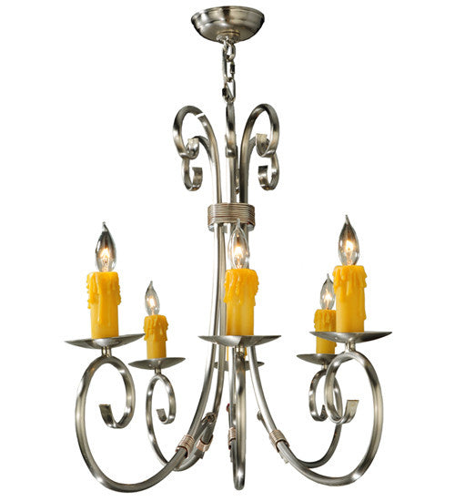 2nd Avenue - 87674.36.BN - Six Light Chandelier - Elon - Brushed Nickel