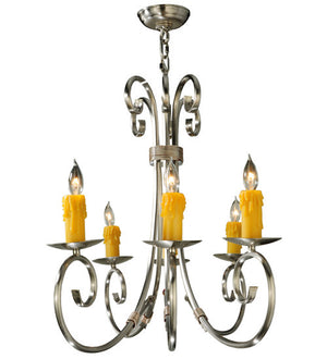 2nd Avenue - 87674.36.BN - Six Light Chandelier - Elon - Brushed Nickel