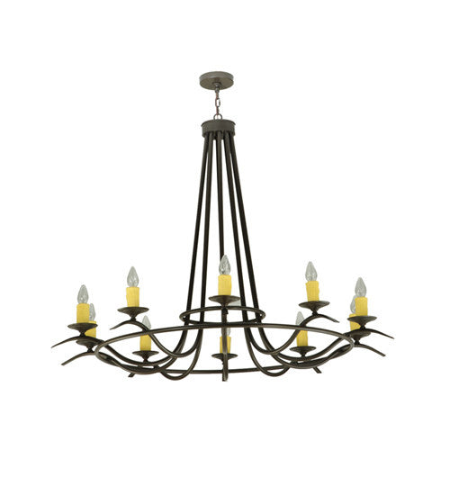 2nd Avenue - 01.0770.60.MED - Ten Light Chandelier - Octavia - Timeless Bronze