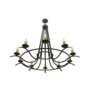 2nd Avenue - 01.0770.60.MED - Ten Light Chandelier - Octavia - Timeless Bronze